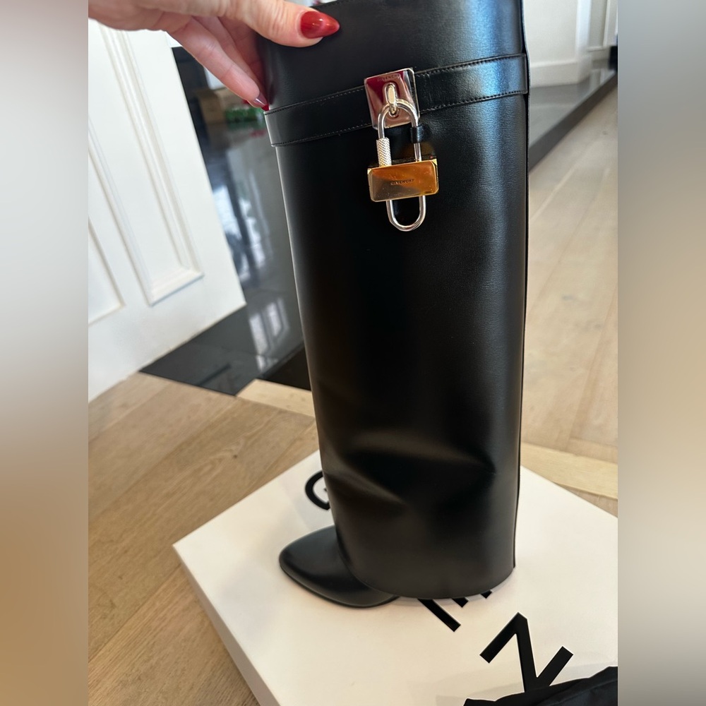 Givenchy Shark Lock Boots-SZ 7 - Picture 3 of 12